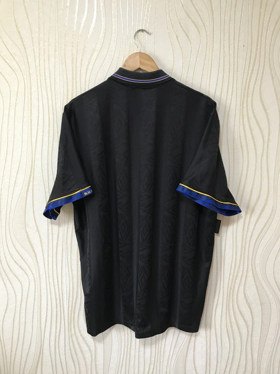 blue and black manchester united jersey