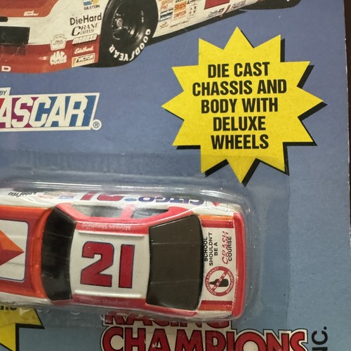 Citgo/Wood Bros Car 21 Die Cast Chassis & Body With Deluxe Wheels - Picture 3 of 9