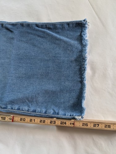 Kut From The Kloth Meg High Rise Fab Ab Wide Leg Jeans Size 2 Raw Hem Boho - Picture 10 of 11