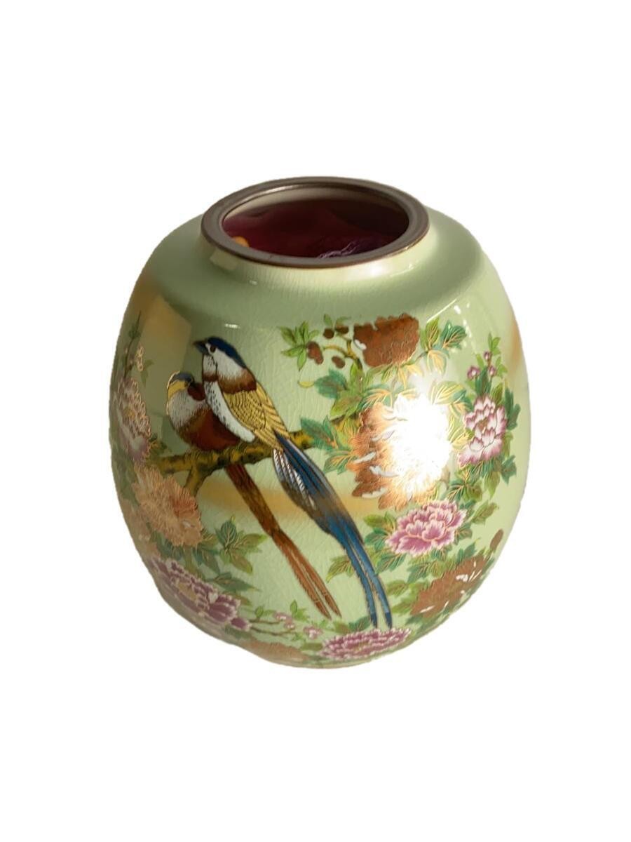 Y1203 Kutani ware/vase/GRN