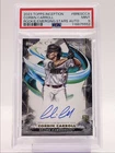 CORBIN CARROLL 2023 TOPPS INCEPTION ROOKIES & STARS RC AUTO /249 PSA 9 Q6084