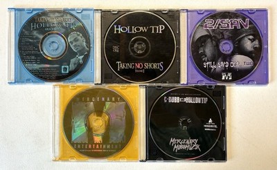 5x Hollow Tip CD Lot (Takin No Shortz, Still Sav d Out, Mercenaries War Streets)