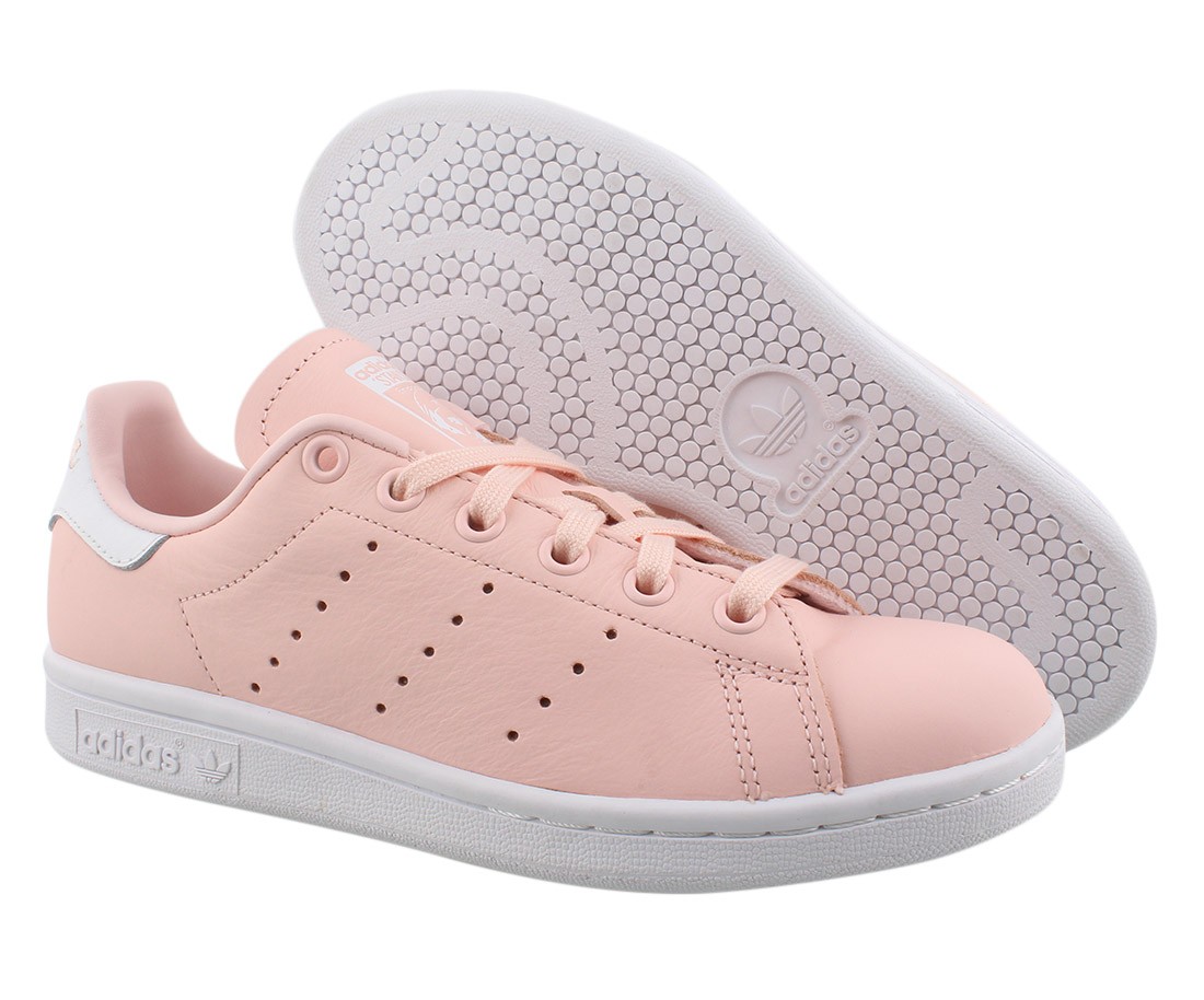 Adidas Stan Smith Womens Shoes Size 65 Color PinkWhite 14090₽