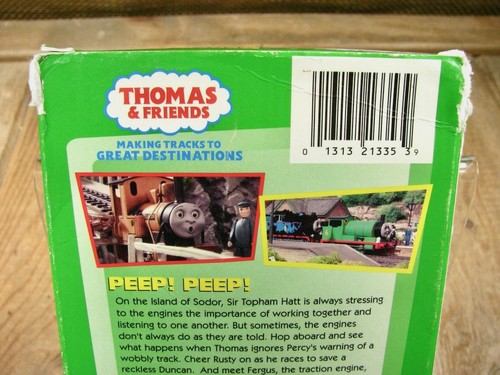 Thomas & Friends Percy Saves the Day VHS 2005 Childrens Animated Classic - Foto 5 di 12