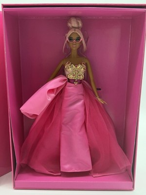 NEW IN Box Barbie Signature Pink Collection Doll # 5 Mattel