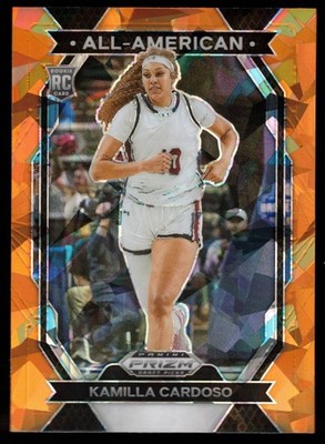 Kamilla Cardoso - 2024-25 Panini Prizm Draft Picks Orange Ice Prizm #3 FREE SHIP