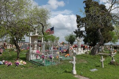 Los Indios Texas Garcia Cemetery 2014 Country Cemetery Rio Grande Border