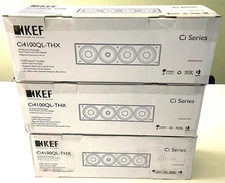 Brand New KEF Ci4100QL-THX In-Wall Speakers / 3 units