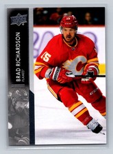 2021-22 Upper Deck #530 Brad Richardson Calgary Flames