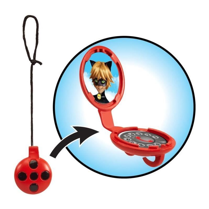 Telaphon BANDAI - Miraculous Ladybug - Poupée mannequin 26 cm - Ladybug avec son ...