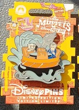 Disney Muppet Park Days DCA Grizzly Rapids Statler Waldorf LE 3000 Pin