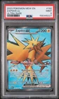 2023 POKEMON MEW EN-151 ULTRA RARE #192 ZAPDOS EX PSA 9