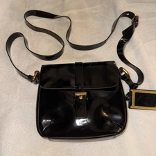 Marc By Marc Jacobs Patent Leather Werdie Isabella Crossbody Bag