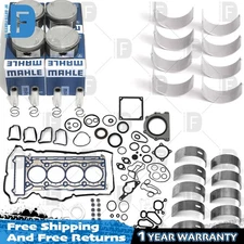 Engine Gasket Pistons Overhaul Rebuild Kit for Mercedes-Benz W203 W204 W211 1.8L