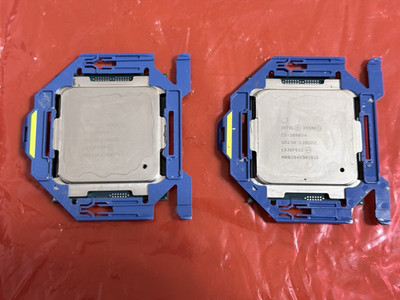  MATCHED PAIR  XEON E5-2698V4  2.2GHz 20Core 50Mb 9.6GT/s  SR2JW LGA2011-3