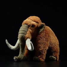 Mammut Kuscheltier 33 cm &ndash; Weiches Pl&uuml;sch Stofftier im realistischen Design
