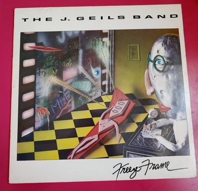 1981 The J Geils Band- Freeze-Frame Lp Vinyl Record ( Media Excellent )