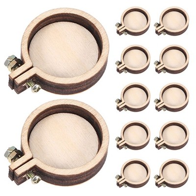 15 PCS Mini Stickrahmen Stickerei Handarbeitszubehör Stickzubehör