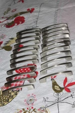 Brushed Nickel Cabinet Pull Handles - Set of 24 Fits 3 or 2.75 inch hole spacing