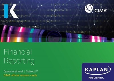 F1 FINANCIAL REPORTING by KAPLAN PUBLISHING Paperback Self Help Business
