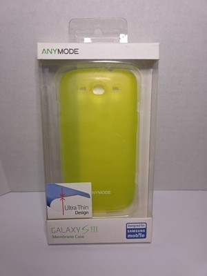 AnyMode Ultra Thin Membrane Case for Samsung Galaxy S3 - Green New