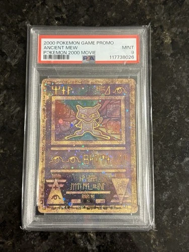 Ancient Mew Promo – PSA 9 Mint – Pokémon The Movie 2000