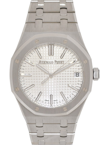 Audemars Piguet Royal Oak Steel Silver Dial 41mm Watch B/P 15510ST.OO.1320ST.08