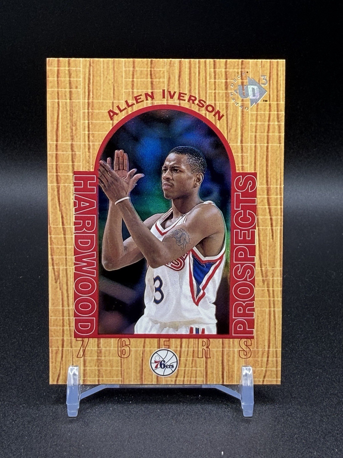1997-98 Upper Deck UD3 Hardwood Prospects #14 Allen Iverson HOF