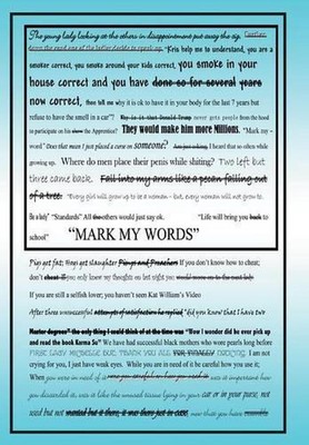 ''Mark My Words'' by Pelle Payton (English) Hardcover Book