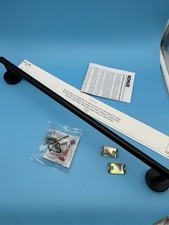 Kohler 27286-BL Elate 18  Towel Bar Matte Black Bathroom Hardware Open Box