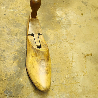Barella albero scarpe legno vintage 2 4 marcata brevetto applicato per
