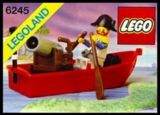 LEGO 6245 - Pirates: Imperial Soldiers: Harbor Sentry - 1989 - NO BOX