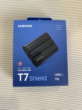 Samsung T7 Shield 1TB SSD * External USB 3.2 Gen 2 * IP65 Water Resistant * NIB
