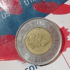 Canada 2 Dollar Coin 1996 Queen Elizabeth II As Pictured