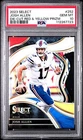 2023 Panini Select Josh Allen Die-Cut Red & Yellow Prizm Parallel #252! PSA 10!