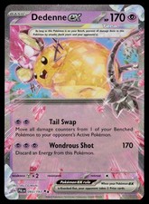 Dedenne ex 093/193 Paldea Evolved Double Rare Holo NM