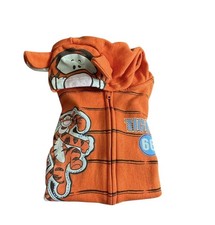 Disney Tigger Hoodie Pals Toddler 24M Orange Zip Up Fleece Winnie The Pooh NWT