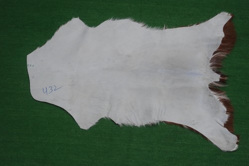 Neu Ziegenfell Teppich Haar auf Fläche Teppich Größe 34"x22" Tierleder Ziegenfell G-432 - Bild 3 von 3
