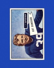 1952 Bowman Small Set-Break # 46 Art Donovan RC EX-EXMINT *GMCARDS*