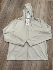    Original Penguin S Sport Mens Agate Silver Heather Full Zip Up Hoodie Jacket