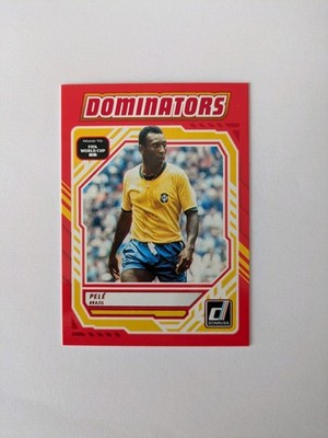 Panini Donruss Dominators Red PELE Brazil Trading Card Brasilien Sammelkarte