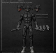 Daredevil Vigilante Kit 1 12 Marvel Legends Mezco Unpainted Custom Figure