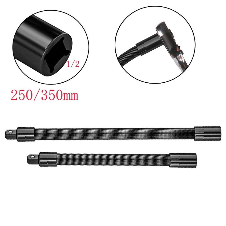 Tige de Raccordement Haute Qualité pour Clé à Cliquet Arbre Flexible Rallonge - Photo 4/4