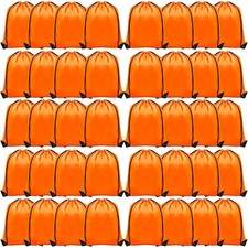 50 Pcs Drawstring Backpack Bulk,Drawstring Bags Bulk,Sports Gym Cinch Bag,Pol...