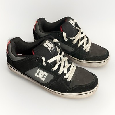 DC Shoes Blitz Men's Size 9 Skateboard Shoes Navy Black,Grey,Red Unilite GC