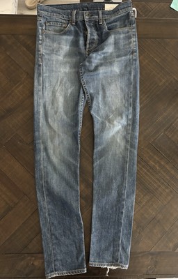 Rag & Bone Jeans Mens 31 Distress Standard Issue Fit 2 Slim Leg Denim Made in US
