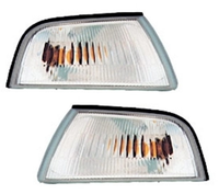Frontblinker Set FüR Mitsubishi Lancer VI 1997 - 1999 Blinker Klarglas Chrom
