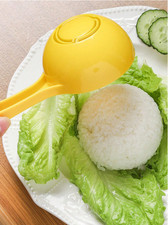Half Round Congee Spoon Rice Scoop Mold Rice Ball Spoon Non-stick Sushi Mold