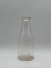 Vintage Dean’s Dairy Bellaire Ohio Quart Embossed Glass Milk Bottle TREQ