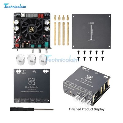 XY-T6001P Mono 600W Bluetooth Audio Amplifier Board High Low Bass TWS TPA3255